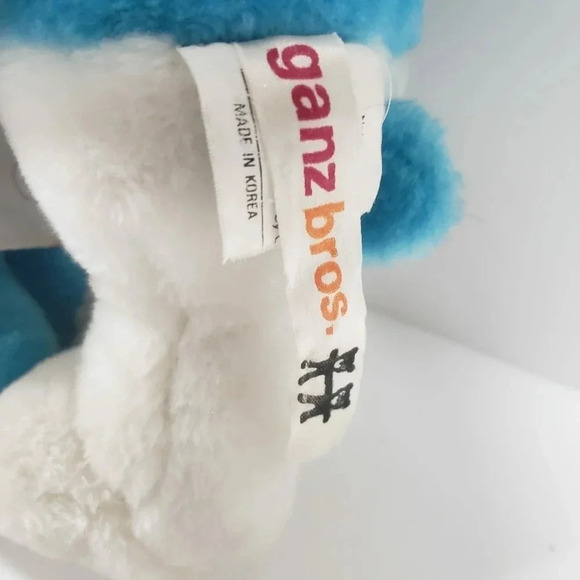 Ganz Bros Vintage Plush Hugging Papa Smurf/  Smurfette . - Picture 7 of 8